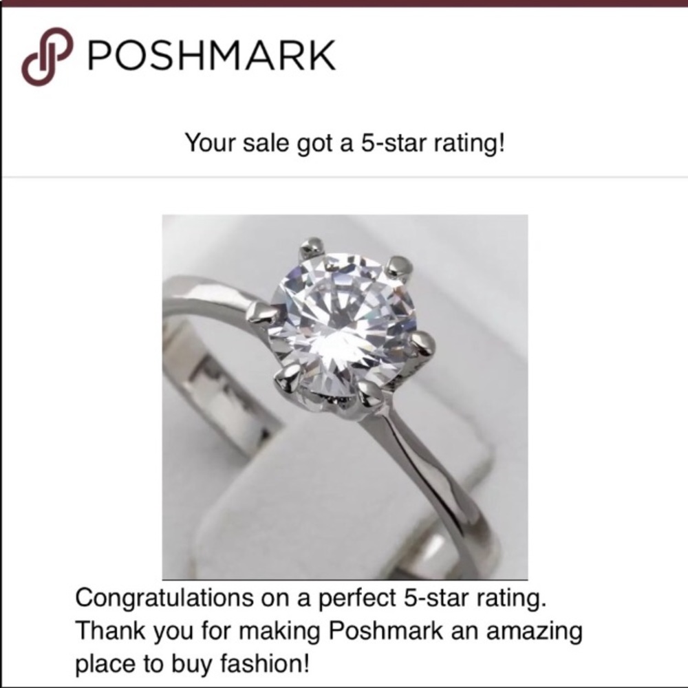 Last 1 🎄💣2CT Cubic Zirconia Solitaire Ring!!❤️💚 - Picture 7 of 8